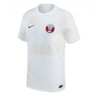 Camiseta Katar Visitante Equipación Mundial 2022 manga corta